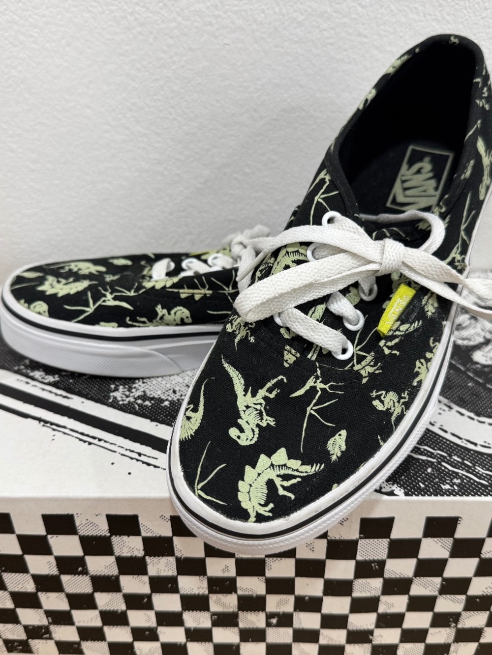 Vans - Glow in the Dark Dinosaur Shoes!